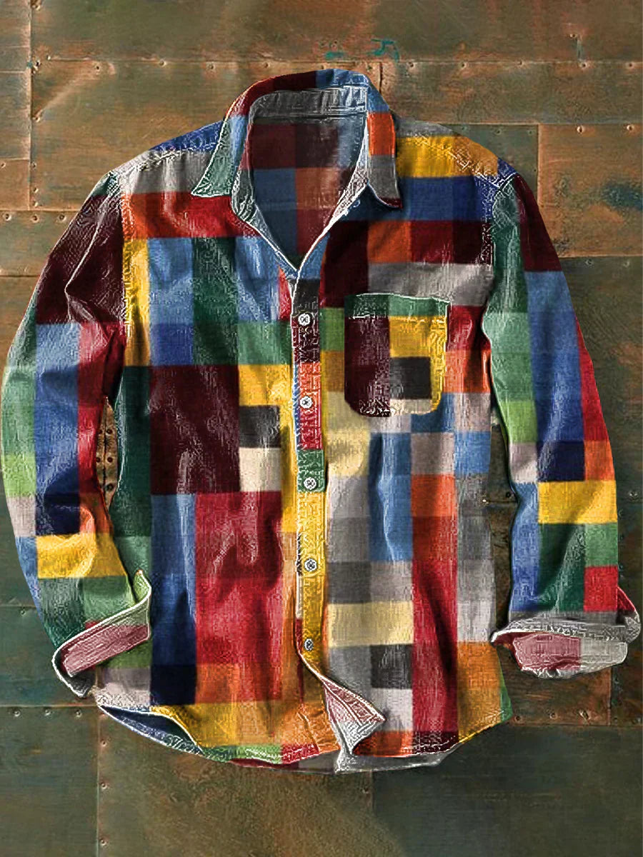 Mathias Long Sleeve Shirt with Pocket