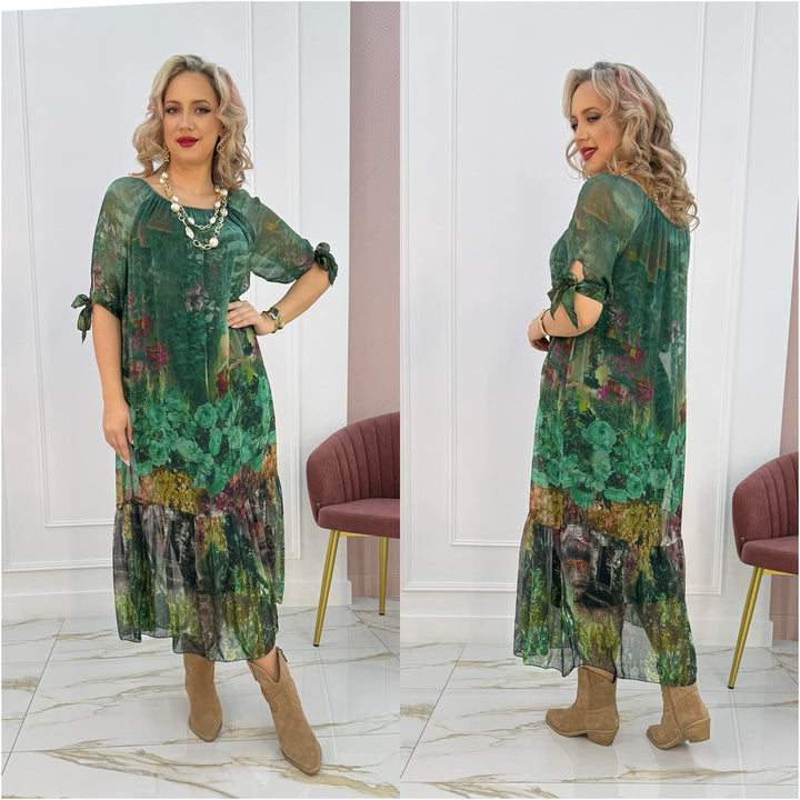 Eliana Airy and Breathable Midi Dress