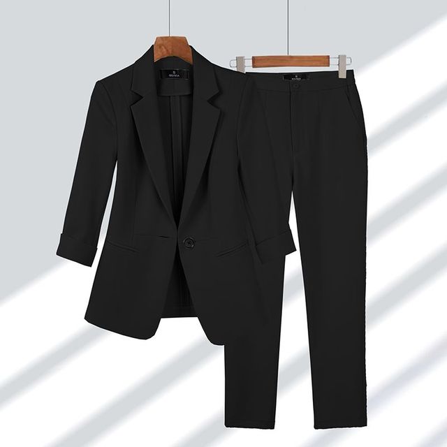 Viktoriya Two-Piece Blazer and Pant Set