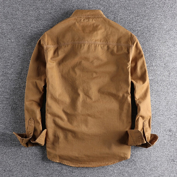 Leo Tailored Cotton Cargo Shirt