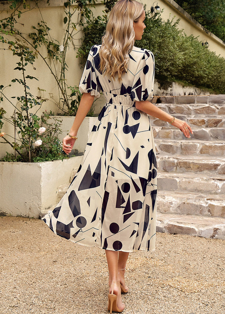Flore Elegant Floral Dress
