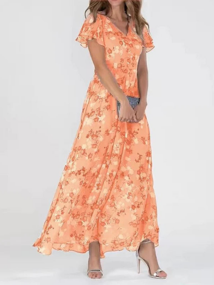 Leonore Glamorous Tummy Covering Dress