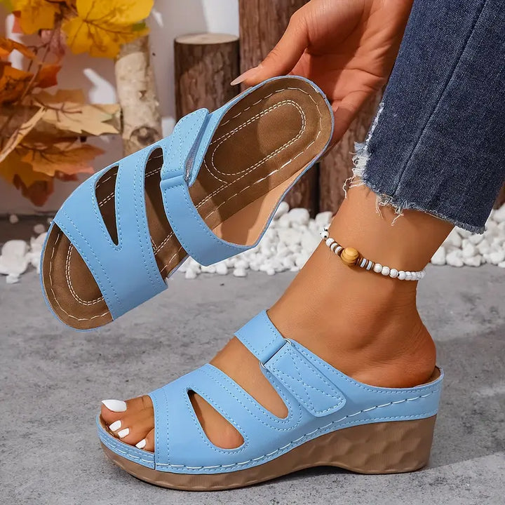 Rowella Stylish Wedge Sandal With Strap